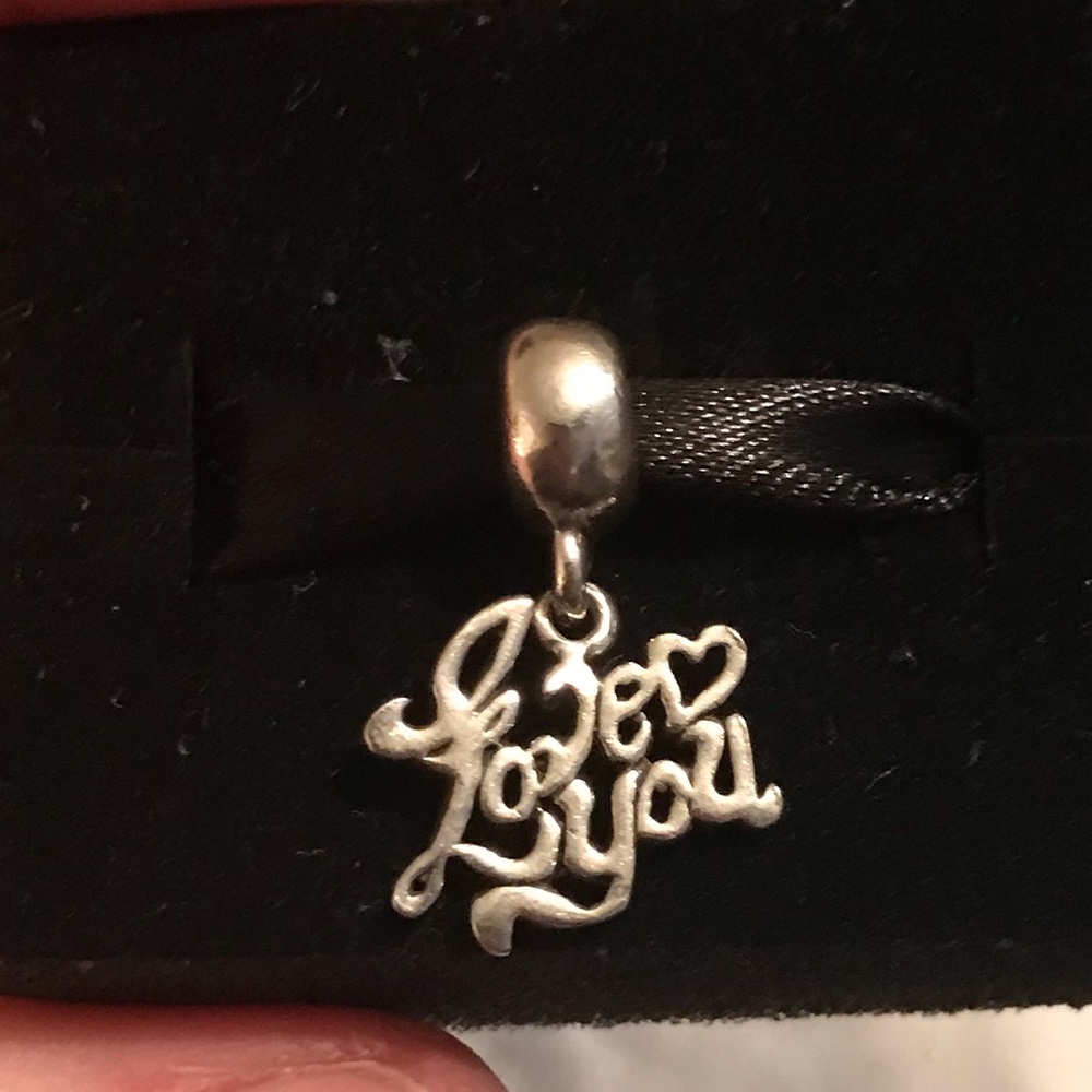 AUTHENTIC Pandora I Love You Charm